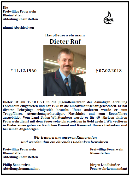 20180213 Traueranzeige HP Dieter Ruf